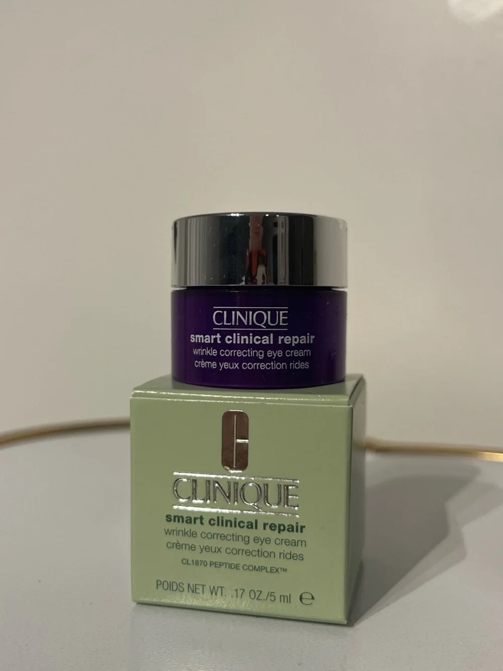 Clinique Smart Clinical Repair Wrinkle Correcting Eye Cream NIB